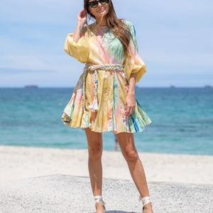 Nwt Rhode Ella Tie Dye Dress Xs 